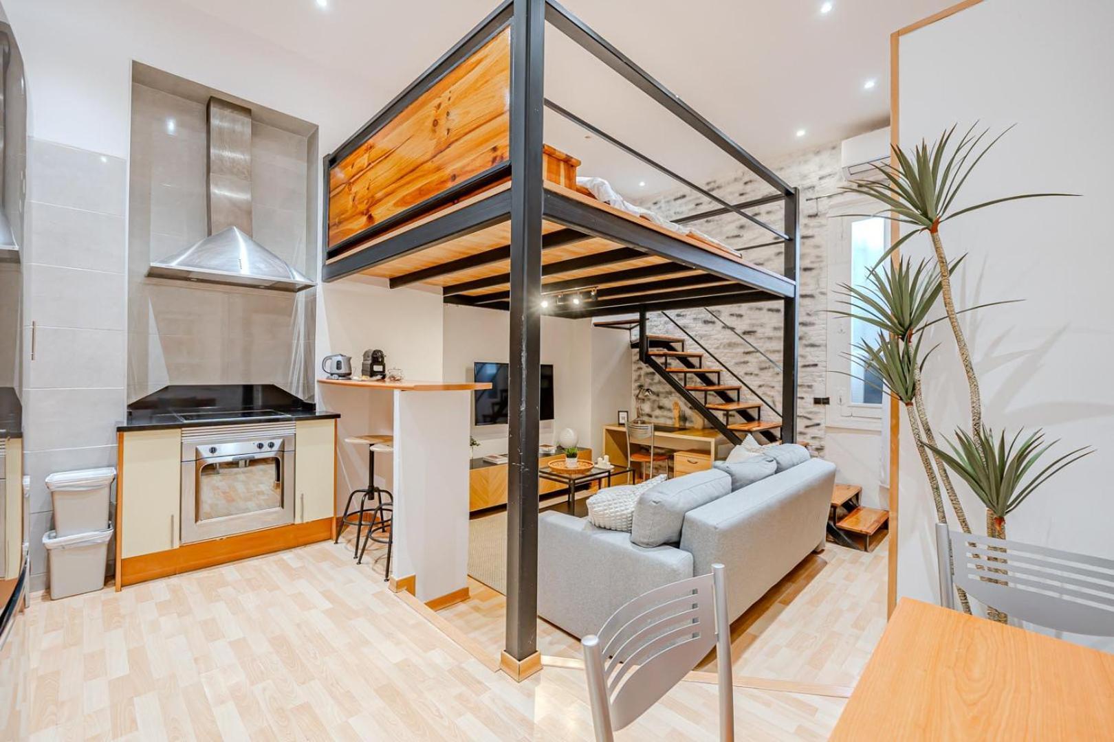 Increible Loft A 5 Min Del Retiro & Wizink Madrid