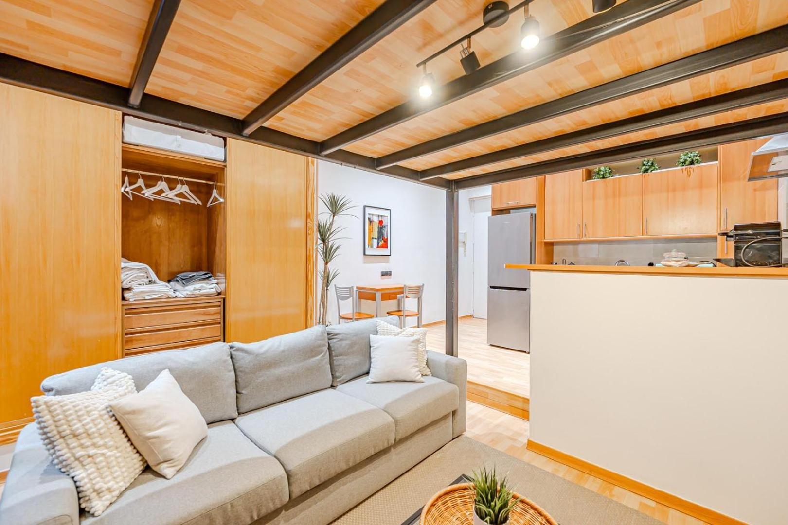Increible Loft A 5 Min Del Retiro & Wizink Apartament *