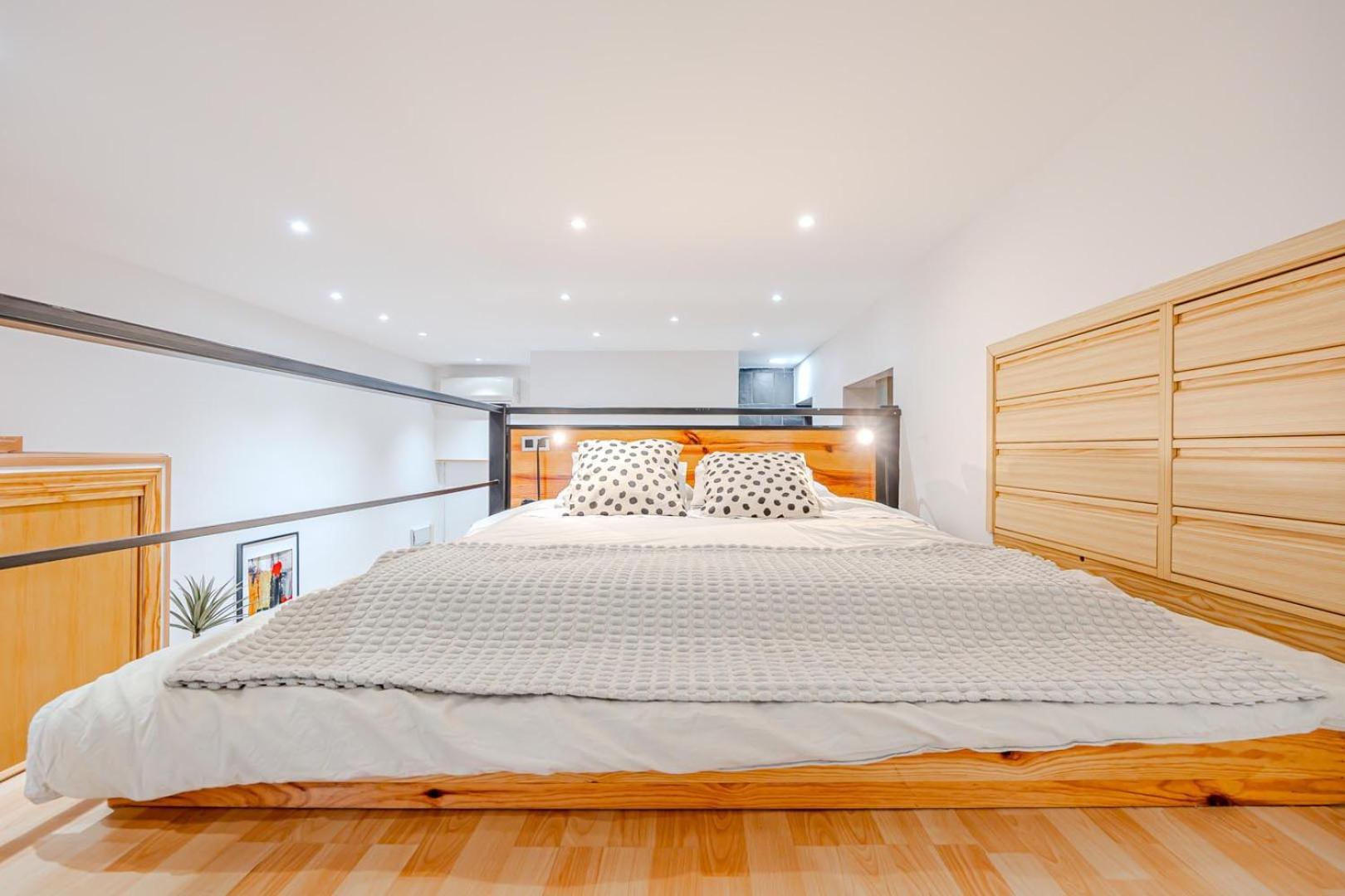 Increible Loft A 5 Min Del Retiro & Wizink Apartment Madrid