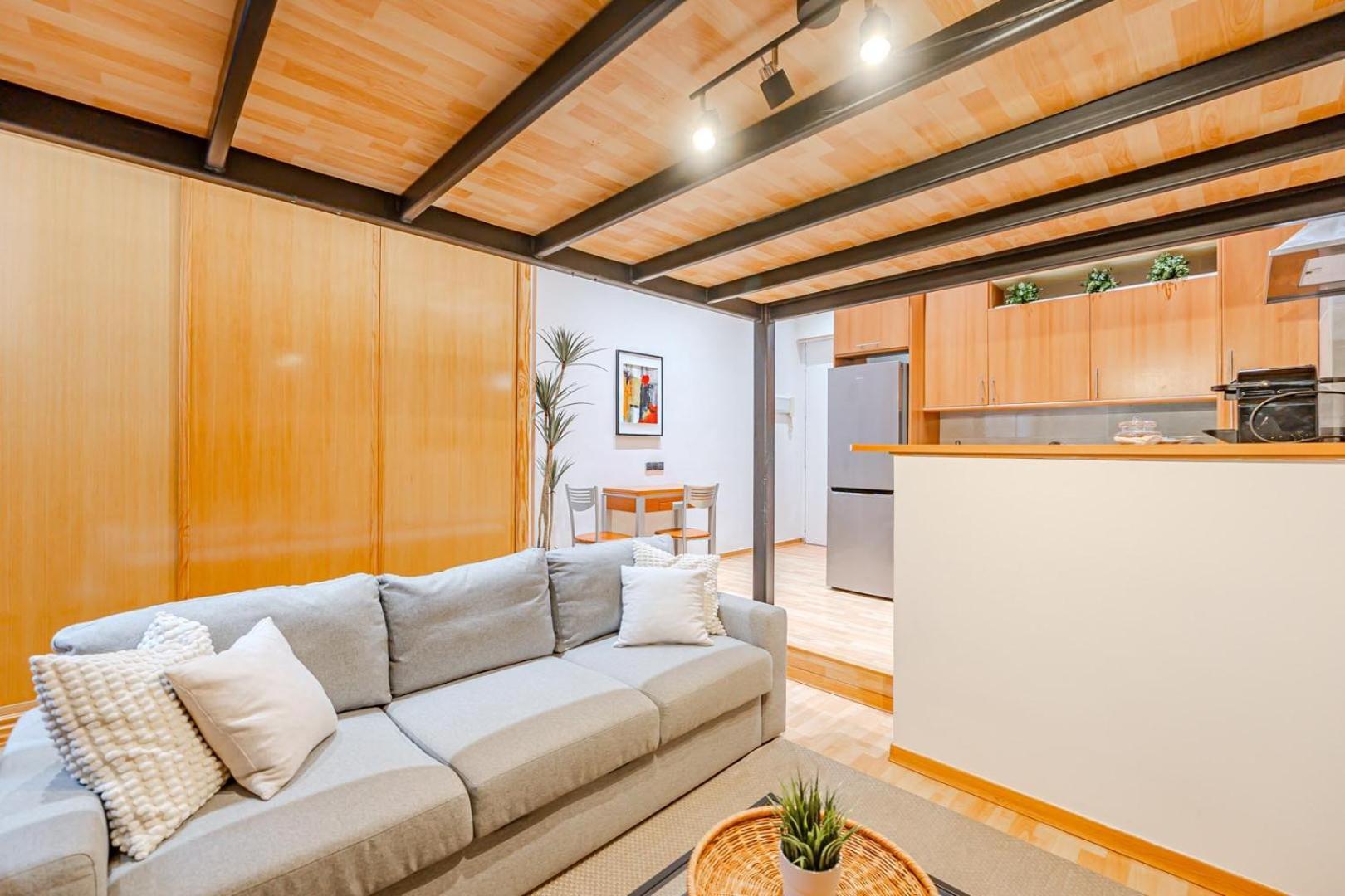 Increible Loft A 5 Min Del Retiro & Wizink Apartament *