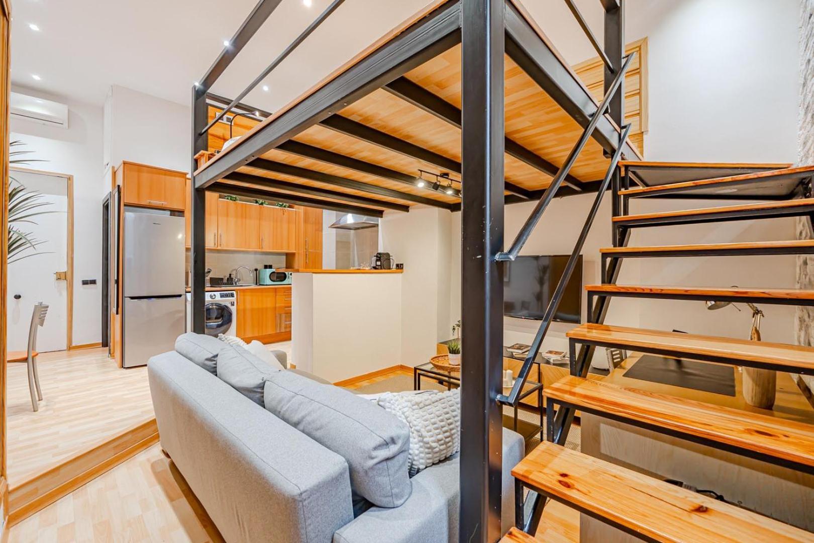 Increible Loft A 5 Min Del Retiro & Wizink Apartment